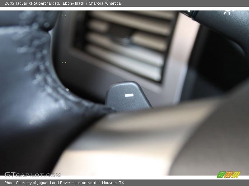 Steering Wheel Transmission Controls - 2009 Jaguar XF Supercharged