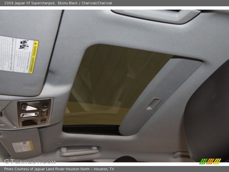 Ebony Black / Charcoal/Charcoal 2009 Jaguar XF Supercharged