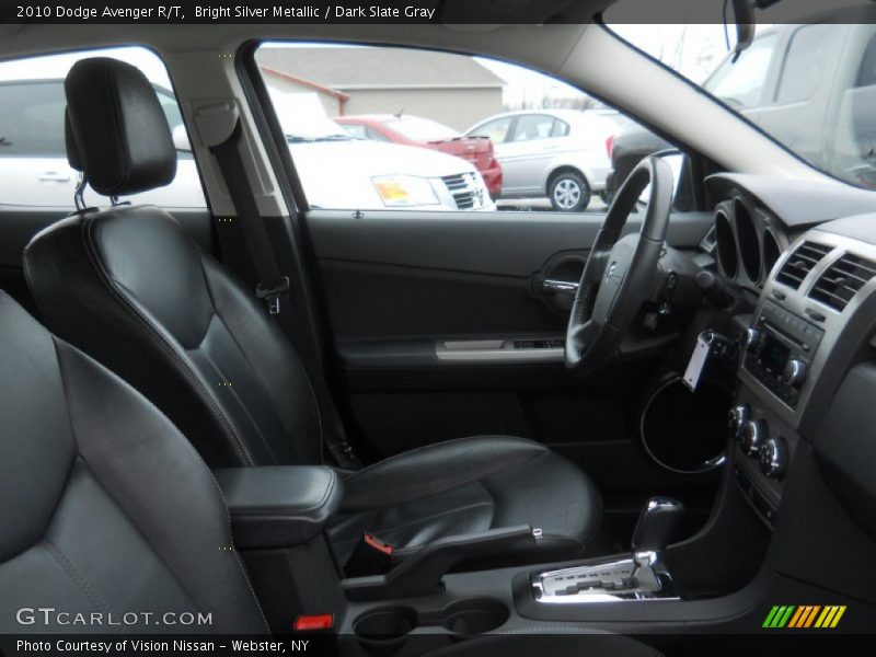 Bright Silver Metallic / Dark Slate Gray 2010 Dodge Avenger R/T