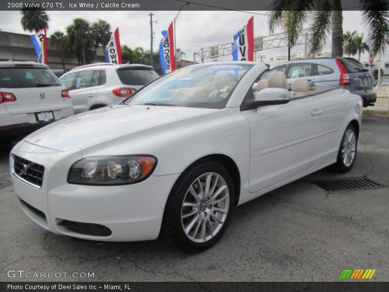 Ice White / Calcite Cream 2008 Volvo C70 T5