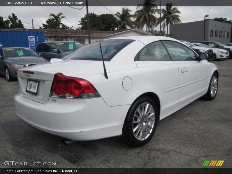 Ice White / Calcite Cream 2008 Volvo C70 T5