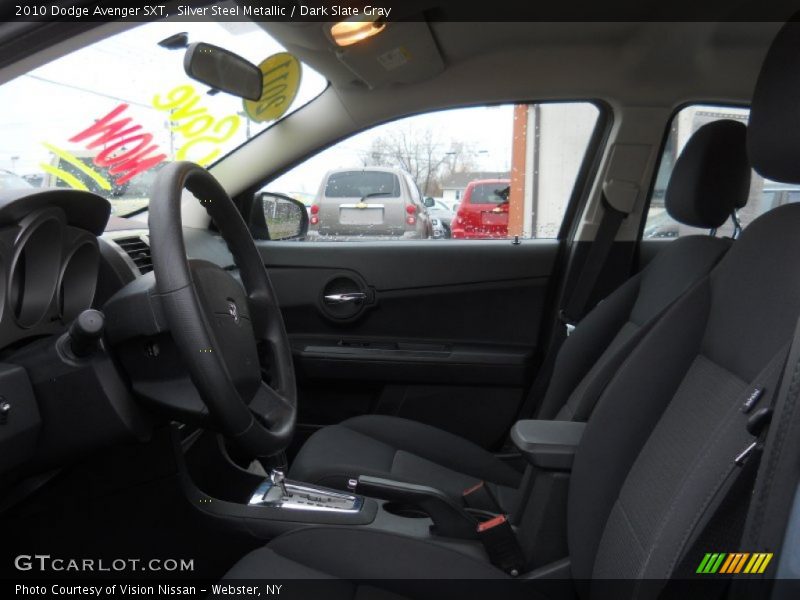 Silver Steel Metallic / Dark Slate Gray 2010 Dodge Avenger SXT