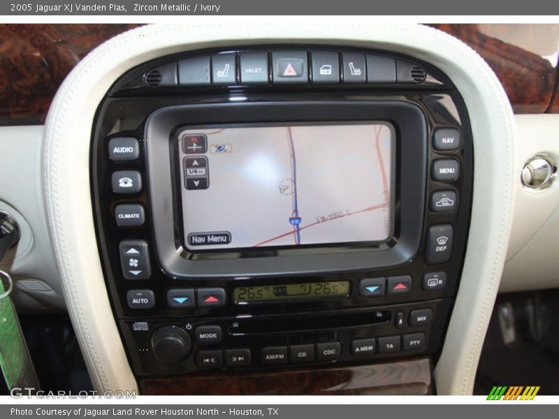 Controls of 2005 XJ Vanden Plas