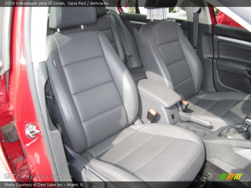 Salsa Red / Anthracite 2009 Volkswagen Jetta SE Sedan