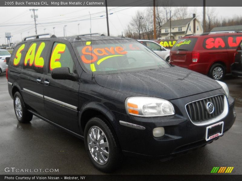 Ming Blue Metallic / Cashmere 2005 Buick Terraza CXL