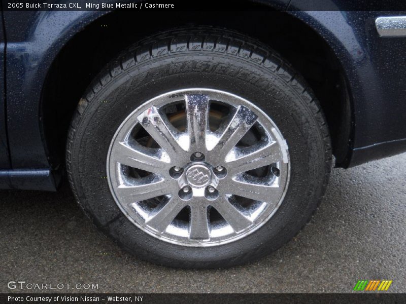 Ming Blue Metallic / Cashmere 2005 Buick Terraza CXL