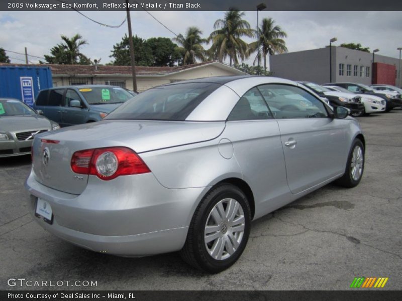 Reflex Silver Metallic / Titan Black 2009 Volkswagen Eos Komfort