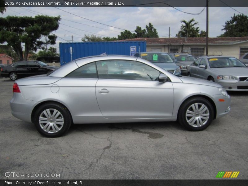 Reflex Silver Metallic / Titan Black 2009 Volkswagen Eos Komfort