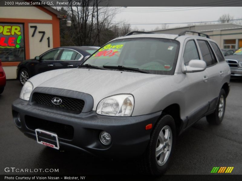 Pewter / Gray 2003 Hyundai Santa Fe GLS