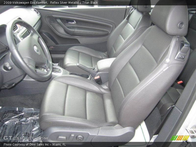 Reflex Silver Metallic / Titan Black 2009 Volkswagen Eos Komfort