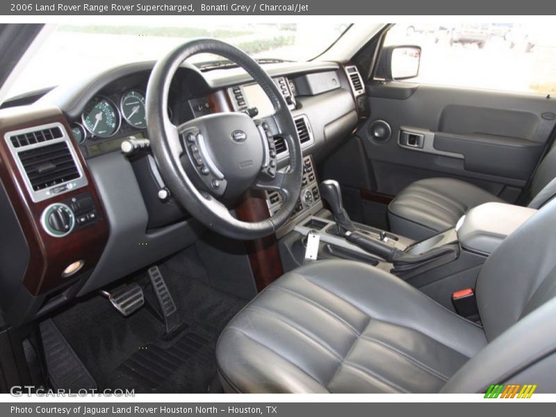  2006 Range Rover Supercharged Charcoal/Jet Interior