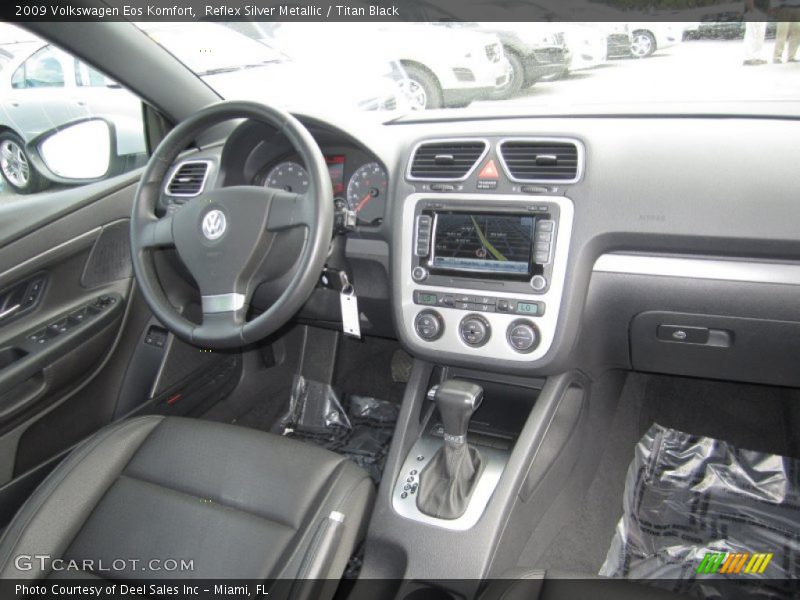 Reflex Silver Metallic / Titan Black 2009 Volkswagen Eos Komfort