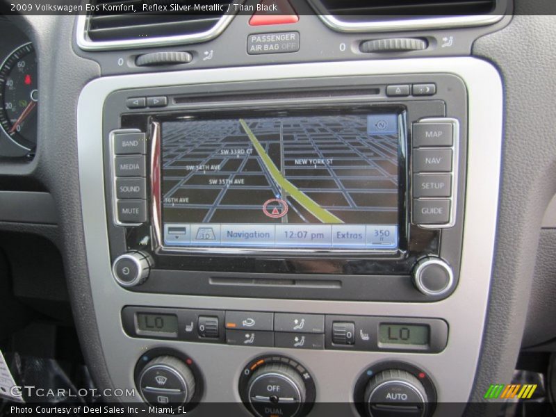 Reflex Silver Metallic / Titan Black 2009 Volkswagen Eos Komfort