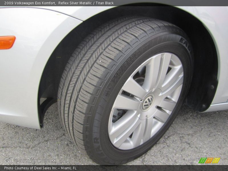 Reflex Silver Metallic / Titan Black 2009 Volkswagen Eos Komfort