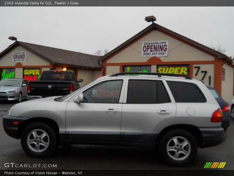 Pewter / Gray 2003 Hyundai Santa Fe GLS