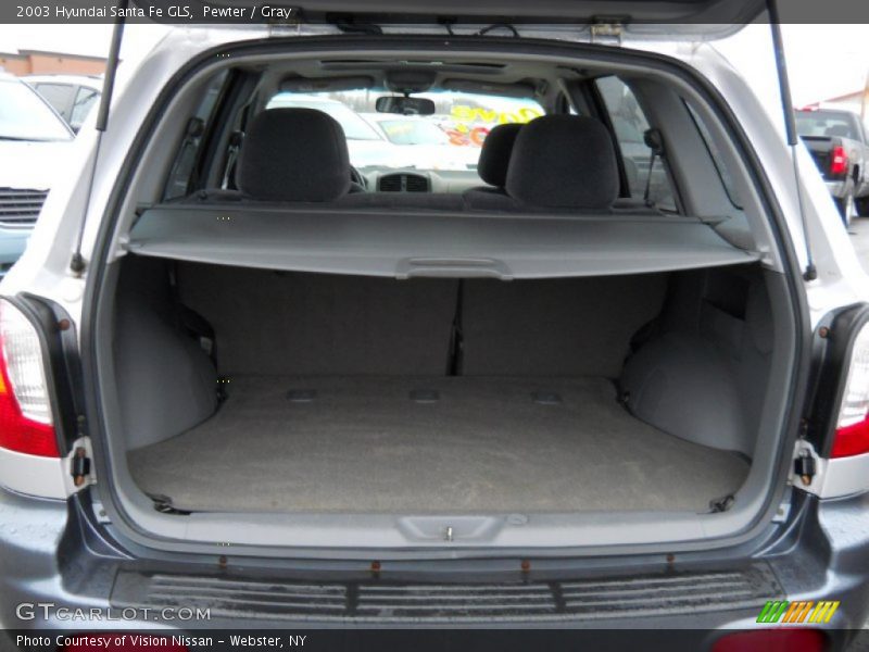  2003 Santa Fe GLS Trunk