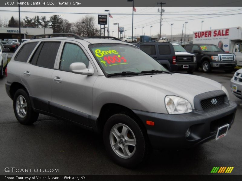 Pewter / Gray 2003 Hyundai Santa Fe GLS