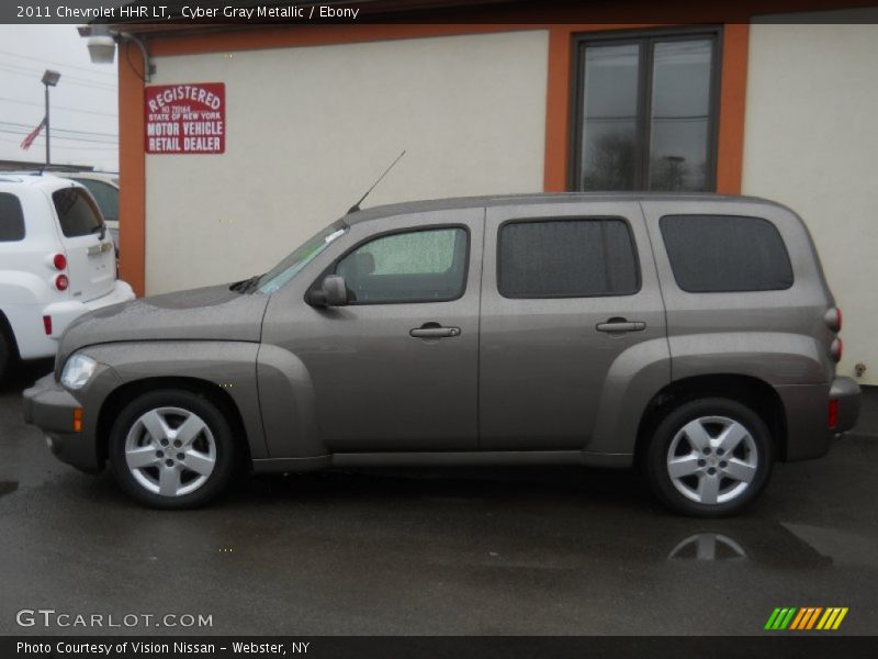 Cyber Gray Metallic / Ebony 2011 Chevrolet HHR LT