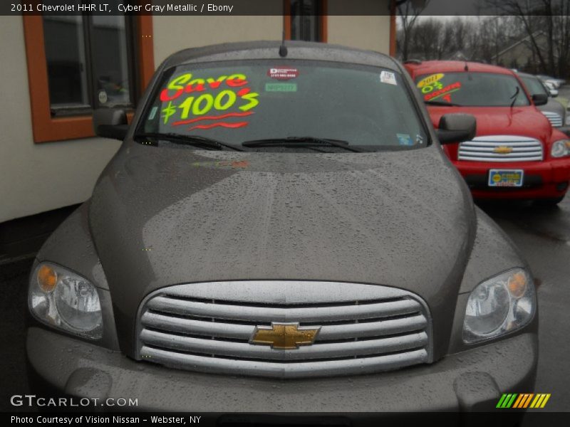 Cyber Gray Metallic / Ebony 2011 Chevrolet HHR LT