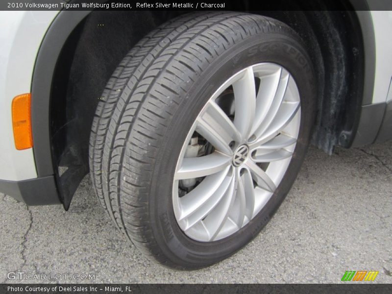 Reflex Silver Metallic / Charcoal 2010 Volkswagen Tiguan Wolfsburg Edition