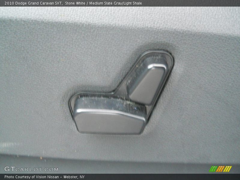 Stone White / Medium Slate Gray/Light Shale 2010 Dodge Grand Caravan SXT