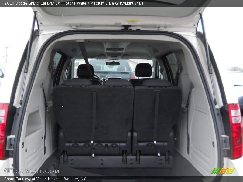 Stone White / Medium Slate Gray/Light Shale 2010 Dodge Grand Caravan SXT