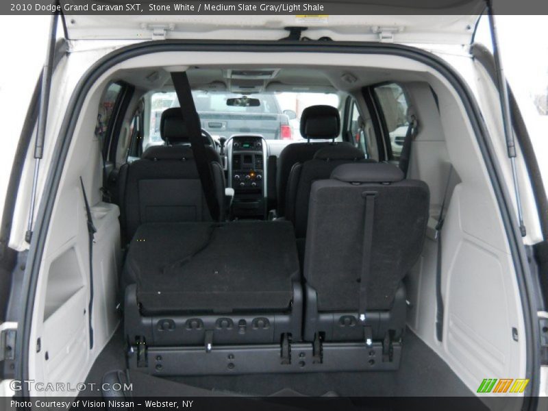 Stone White / Medium Slate Gray/Light Shale 2010 Dodge Grand Caravan SXT