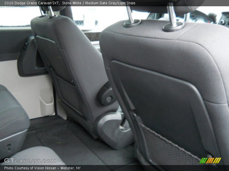 Stone White / Medium Slate Gray/Light Shale 2010 Dodge Grand Caravan SXT