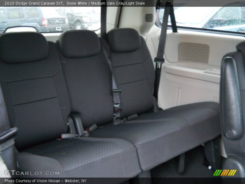 Stone White / Medium Slate Gray/Light Shale 2010 Dodge Grand Caravan SXT