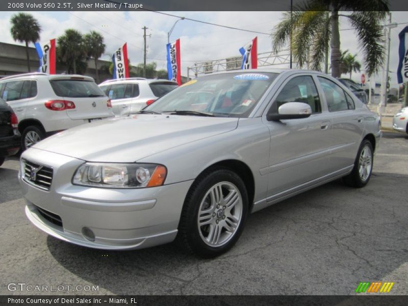 Silver Metallic / Taupe 2008 Volvo S60 2.5T