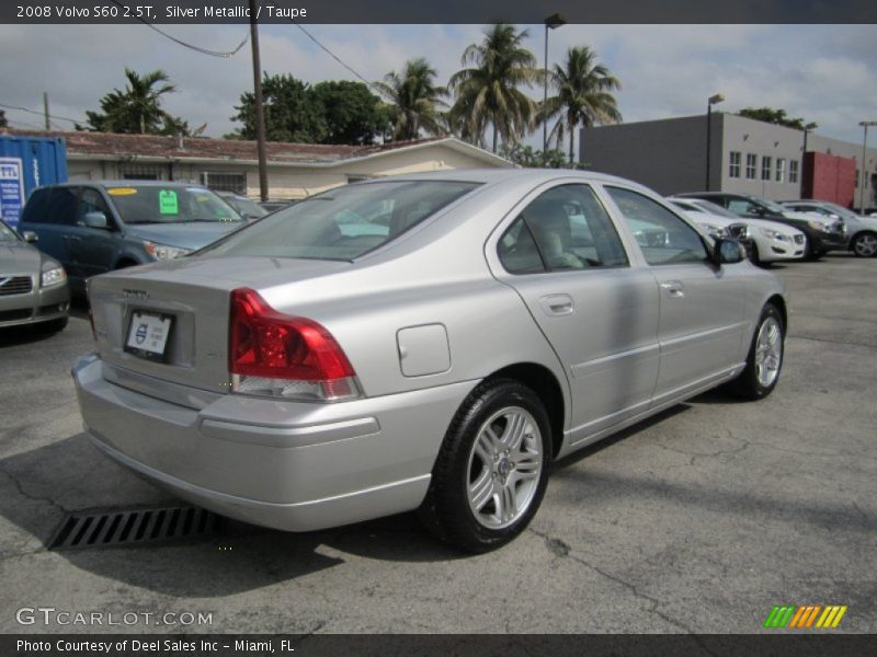 Silver Metallic / Taupe 2008 Volvo S60 2.5T