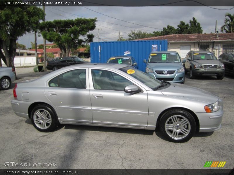 Silver Metallic / Taupe 2008 Volvo S60 2.5T