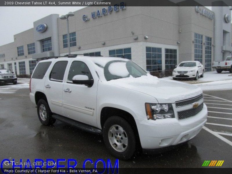 Summit White / Light Cashmere 2009 Chevrolet Tahoe LT 4x4