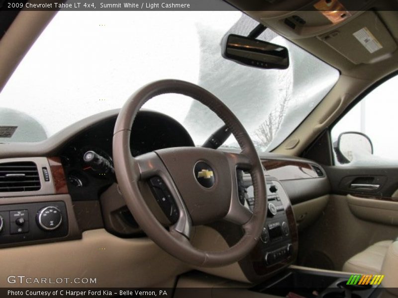 Summit White / Light Cashmere 2009 Chevrolet Tahoe LT 4x4