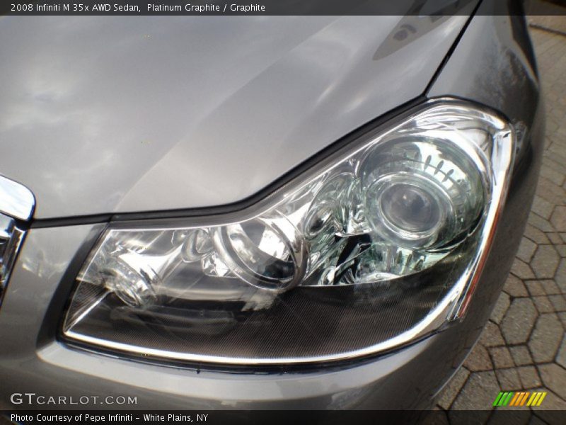 Platinum Graphite / Graphite 2008 Infiniti M 35x AWD Sedan