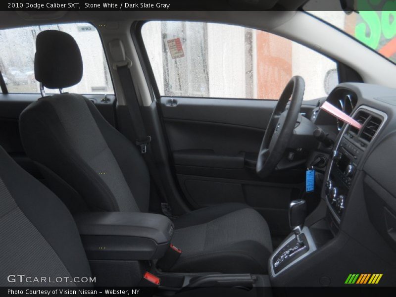 Stone White / Dark Slate Gray 2010 Dodge Caliber SXT