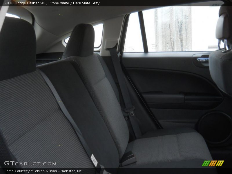 Stone White / Dark Slate Gray 2010 Dodge Caliber SXT