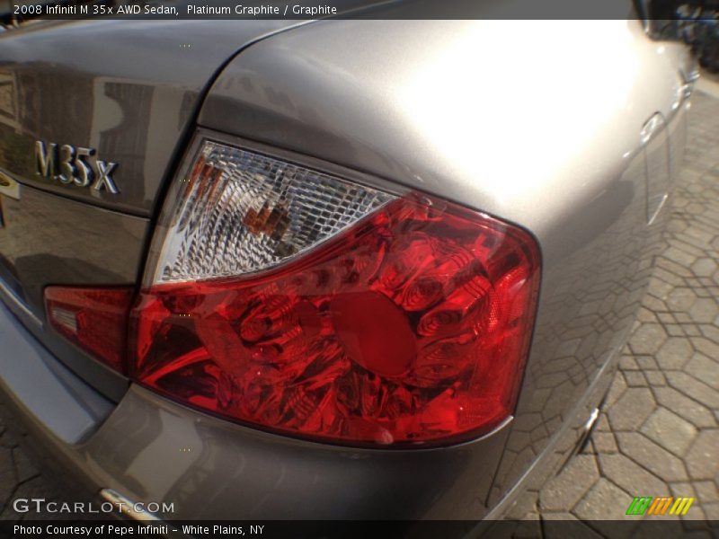 Platinum Graphite / Graphite 2008 Infiniti M 35x AWD Sedan