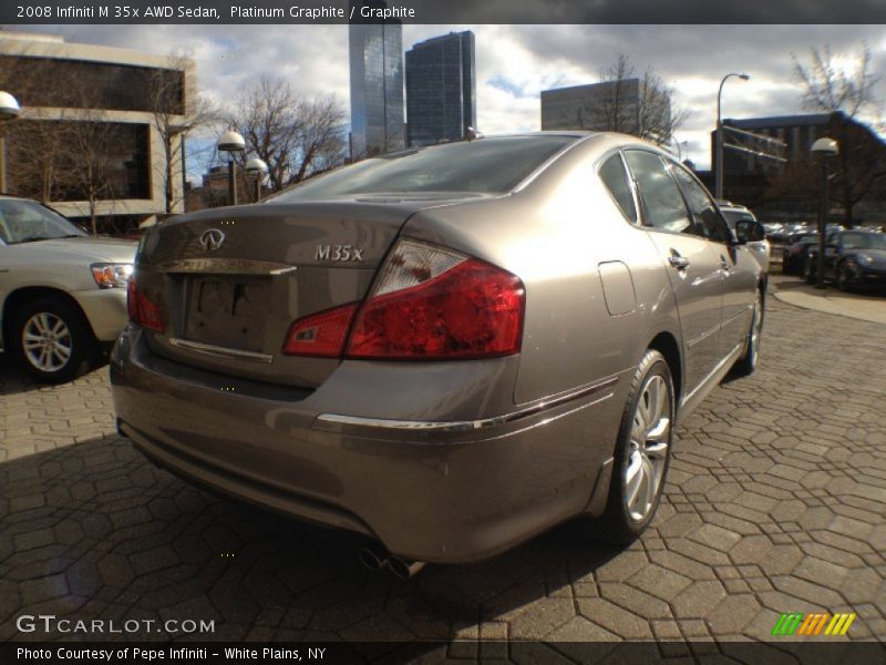 Platinum Graphite / Graphite 2008 Infiniti M 35x AWD Sedan