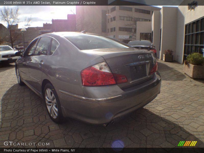 Platinum Graphite / Graphite 2008 Infiniti M 35x AWD Sedan