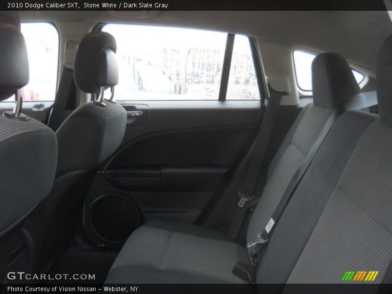 Stone White / Dark Slate Gray 2010 Dodge Caliber SXT
