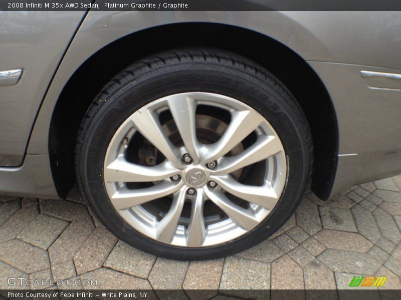  2008 M 35x AWD Sedan Wheel