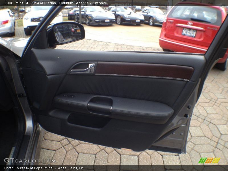 Platinum Graphite / Graphite 2008 Infiniti M 35x AWD Sedan