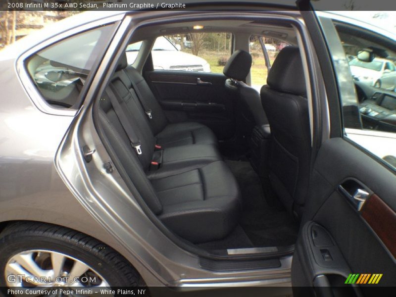Platinum Graphite / Graphite 2008 Infiniti M 35x AWD Sedan