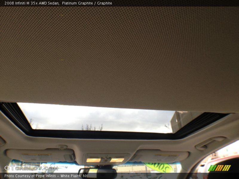 Platinum Graphite / Graphite 2008 Infiniti M 35x AWD Sedan