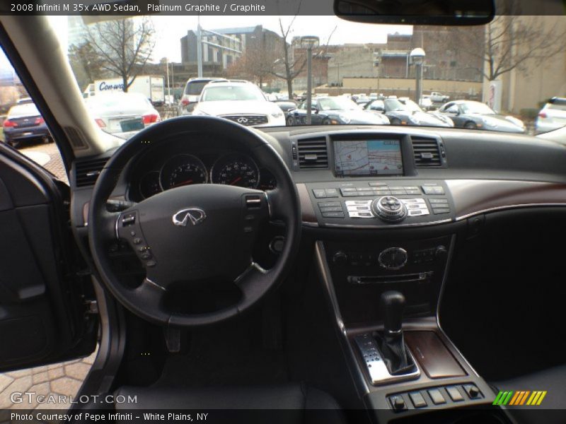 Platinum Graphite / Graphite 2008 Infiniti M 35x AWD Sedan