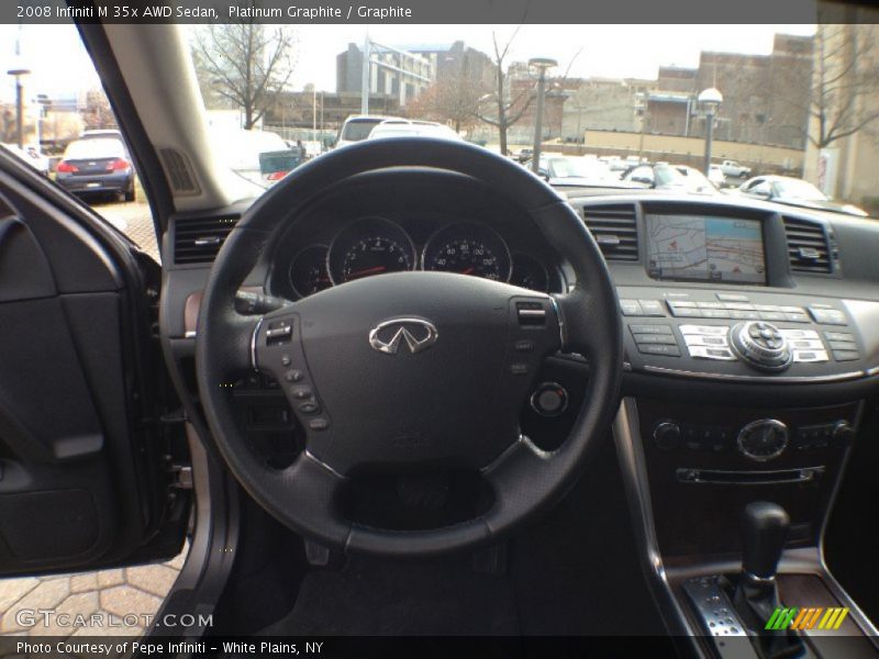Platinum Graphite / Graphite 2008 Infiniti M 35x AWD Sedan