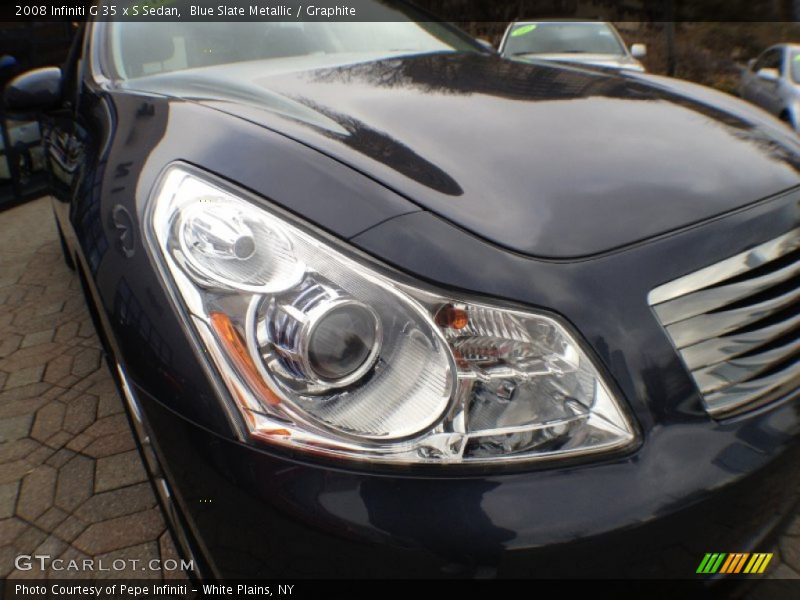 Blue Slate Metallic / Graphite 2008 Infiniti G 35 x S Sedan