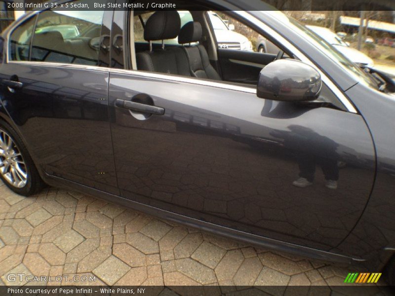 Blue Slate Metallic / Graphite 2008 Infiniti G 35 x S Sedan