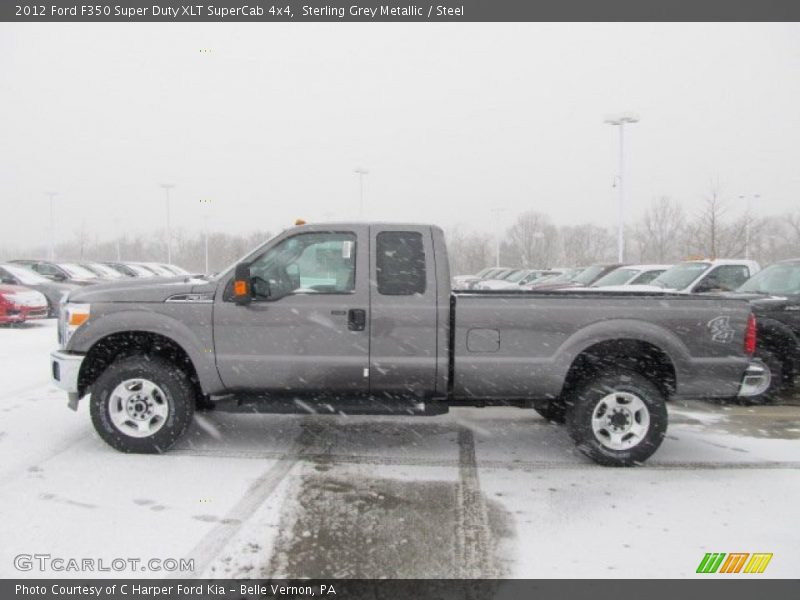  2012 F350 Super Duty XLT SuperCab 4x4 Sterling Grey Metallic